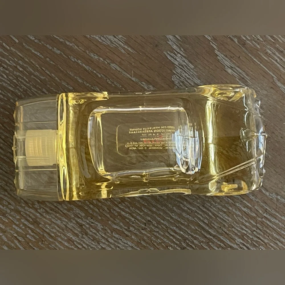AVON 1949 LINCOLN COSMOPOLITAN DECANTER WITH MESMERIZE FOR MEN AFTER SHAVE - Picture 7 of 9